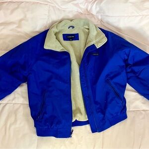 Lands' End Kids Blue Puffer Jacket